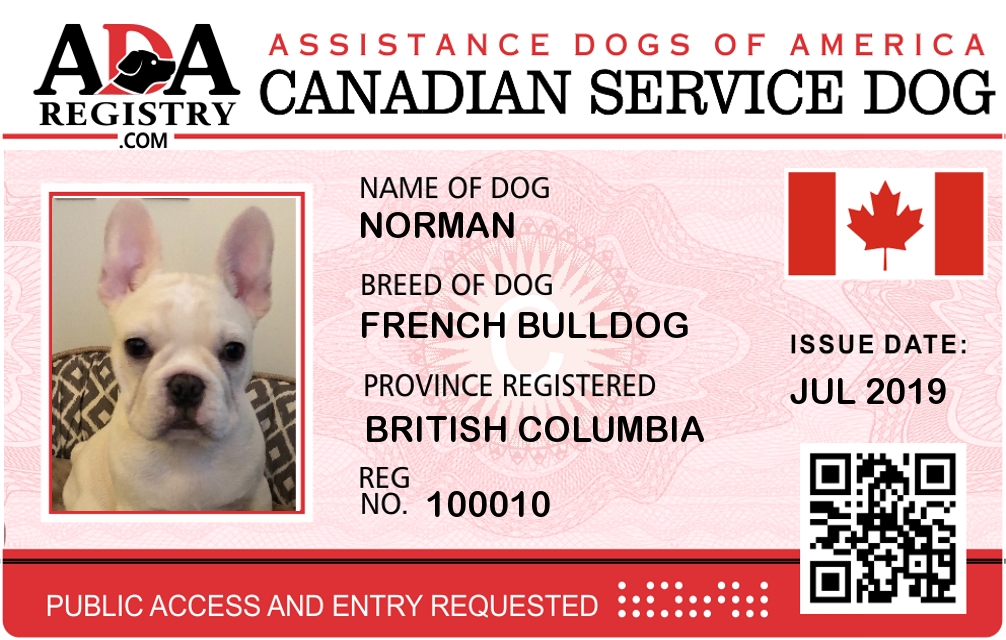 Service Dog Registration for Norman | ADA Assistance Dog Registry